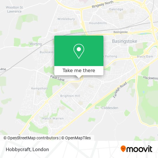 Hobbycraft map