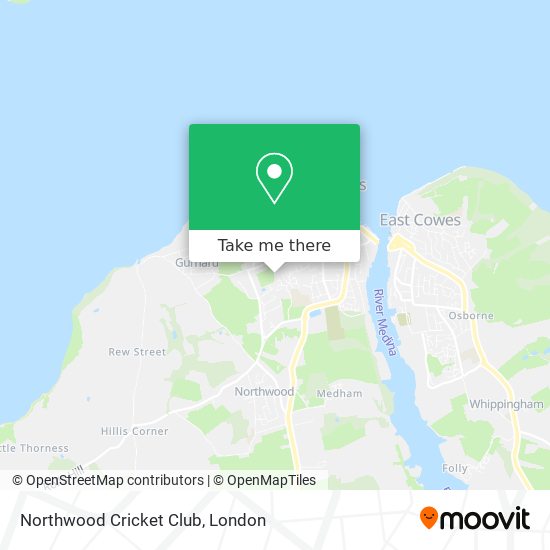 Northwood Cricket Club map