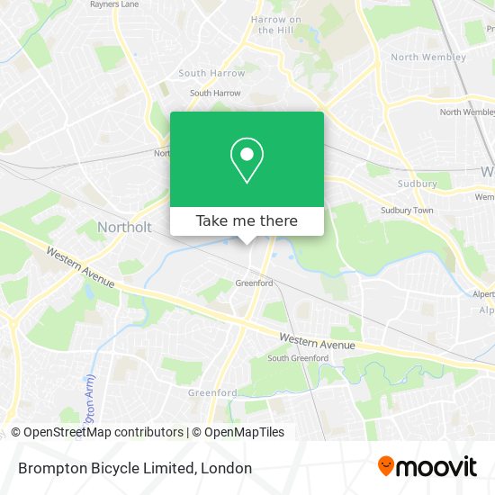 Brompton Bicycle Limited map
