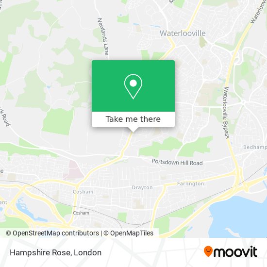 Hampshire Rose map