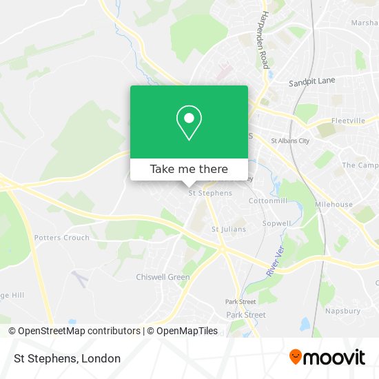 St Stephens map