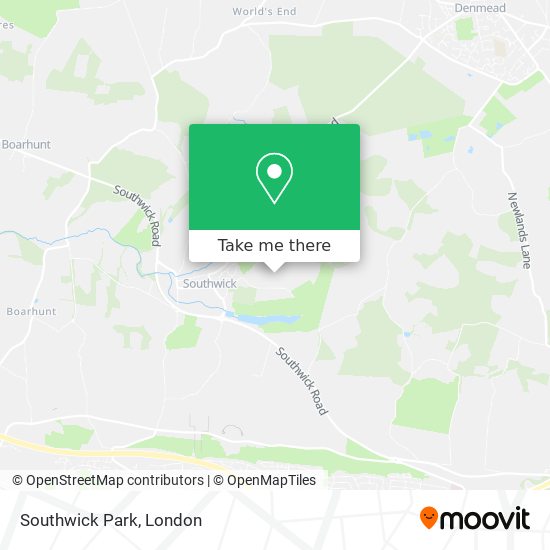 Southwick Park map