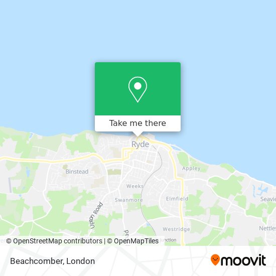 Beachcomber map
