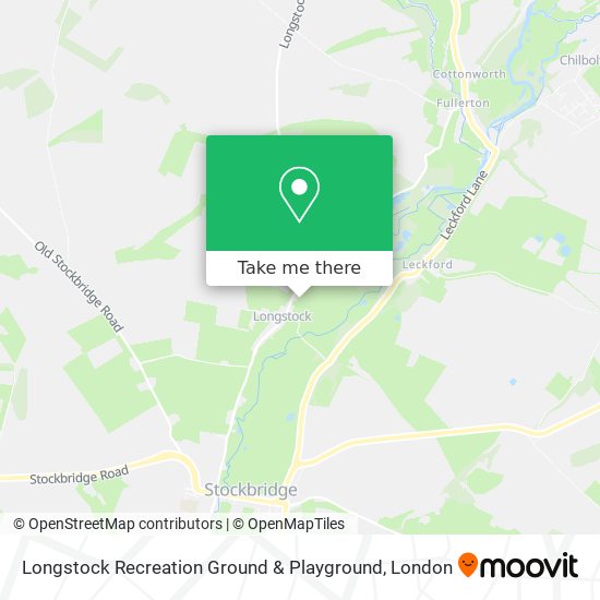Longstock Recreation Ground & Playground map