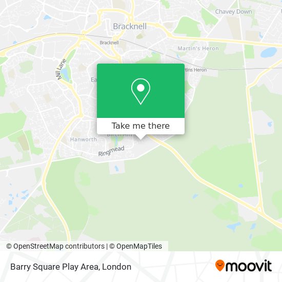Barry Square Play Area map