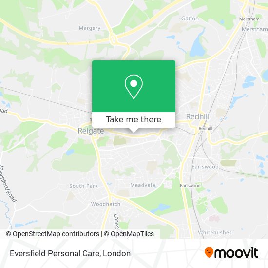 Eversfield Personal Care map
