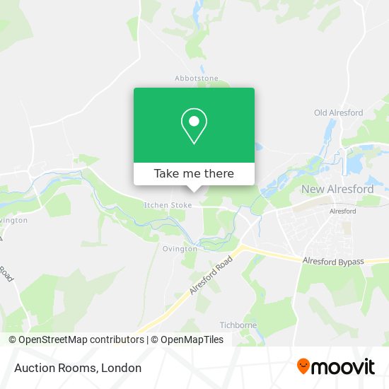 Auction Rooms map
