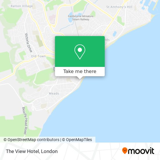 The View Hotel map