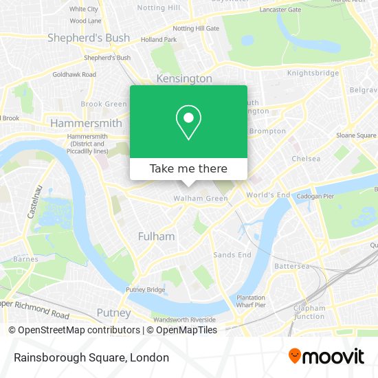 Rainsborough Square map