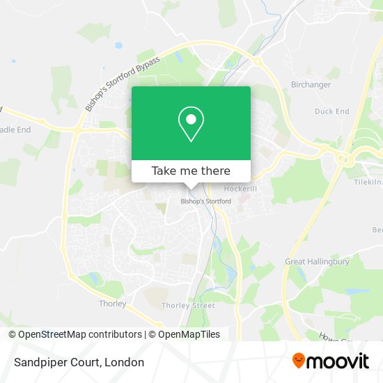 Sandpiper Court map