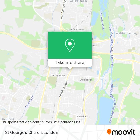 St George's Church map