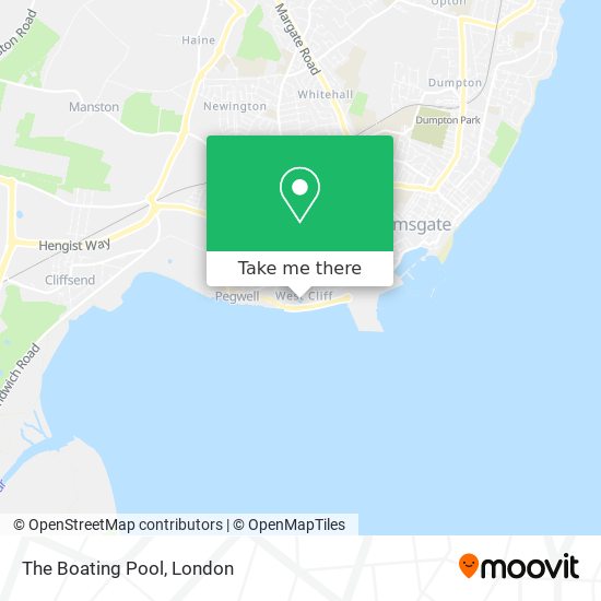 The Boating Pool map