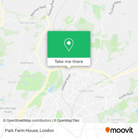 Park Farm House map
