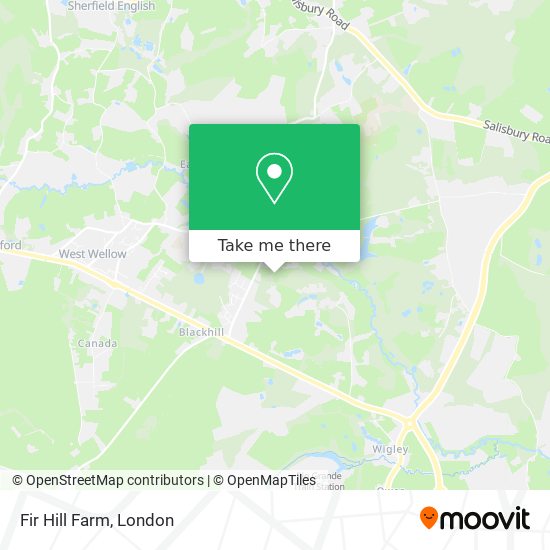 Fir Hill Farm map