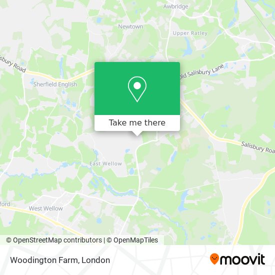 Woodington Farm map