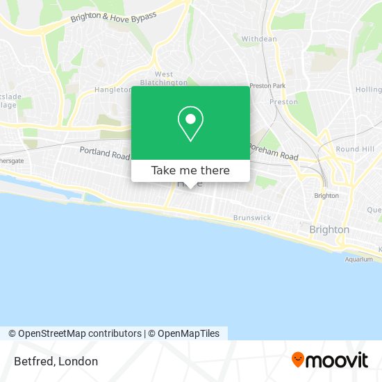Betfred map
