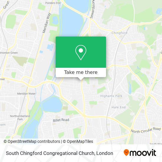 South Chingford Congregational Church map
