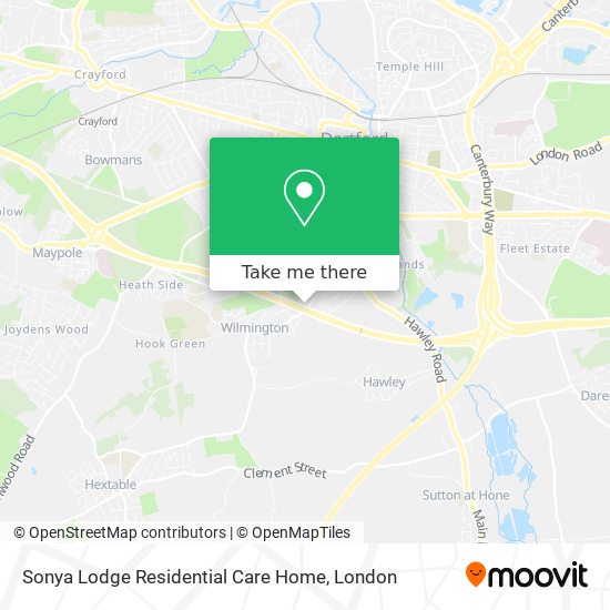 Sonya Lodge Residential Care Home map