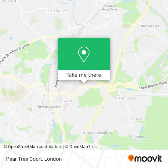 Pear Tree Court map