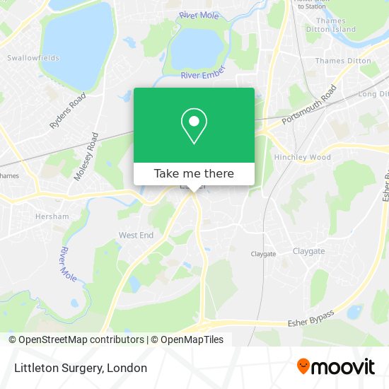Littleton Surgery map
