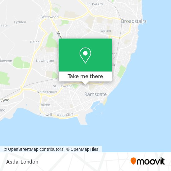 Asda map
