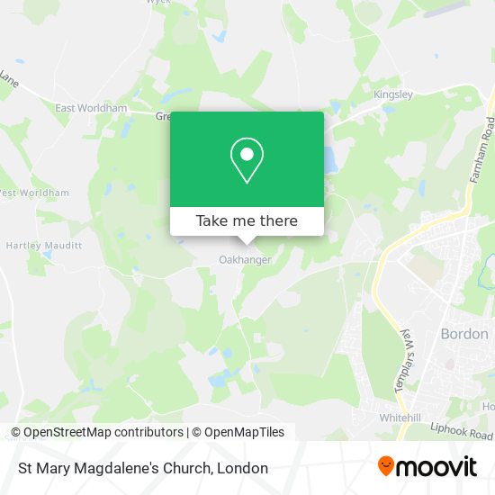 St Mary Magdalene's Church map