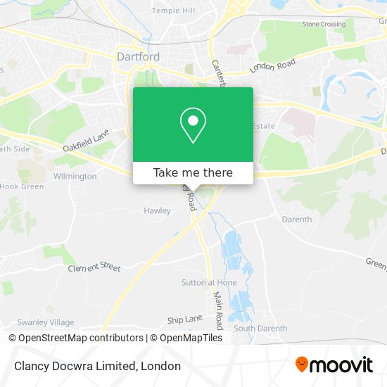 Clancy Docwra Limited map