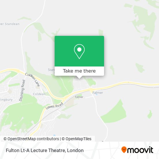 Fulton Lt-A Lecture Theatre map