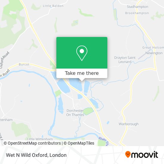 Wet N Wild Oxford map