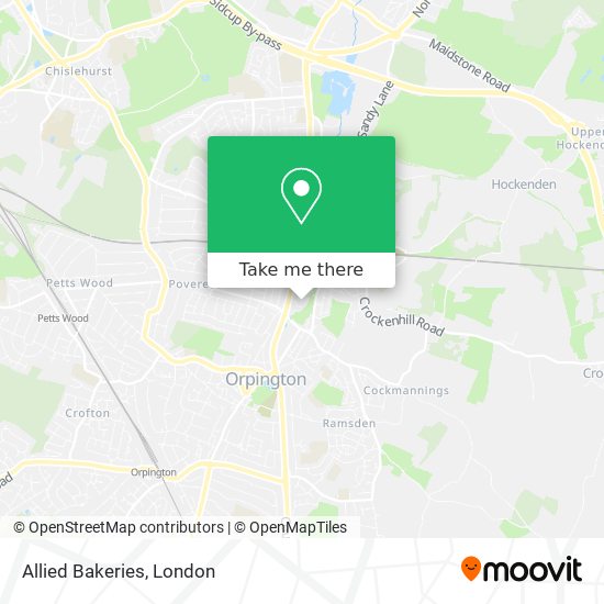 Allied Bakeries map