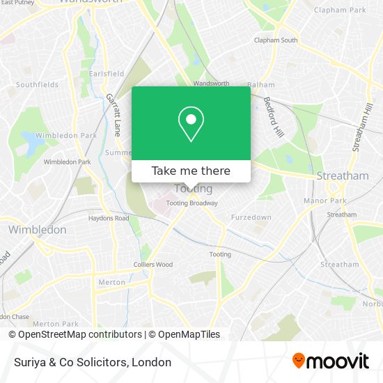 Suriya & Co Solicitors map