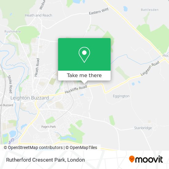 Rutherford Crescent Park map