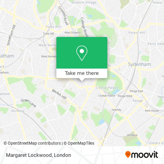 Margaret Lockwood map