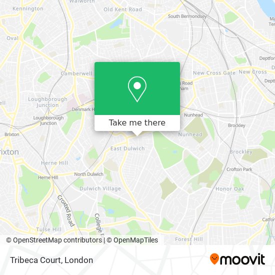 Tribeca Court map
