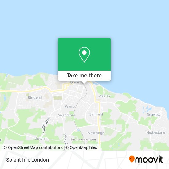 Solent Inn map