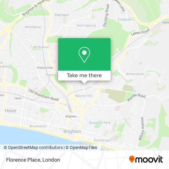 Florence Place map