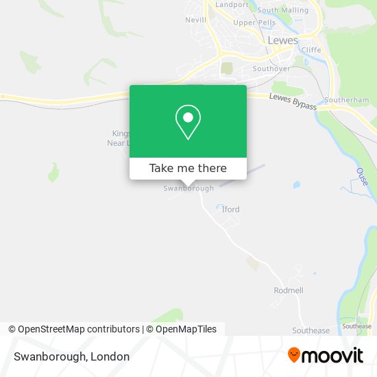 Swanborough map