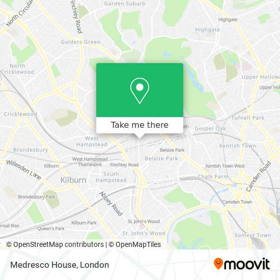 Medresco House map