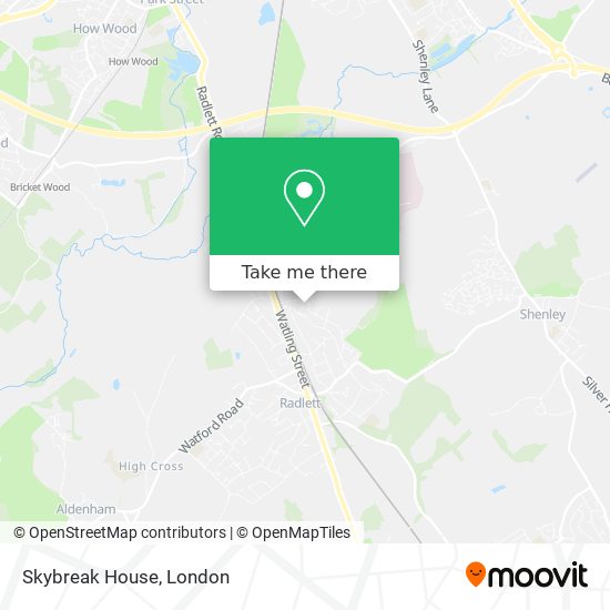 Skybreak House map
