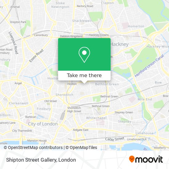 Shipton Street Gallery map