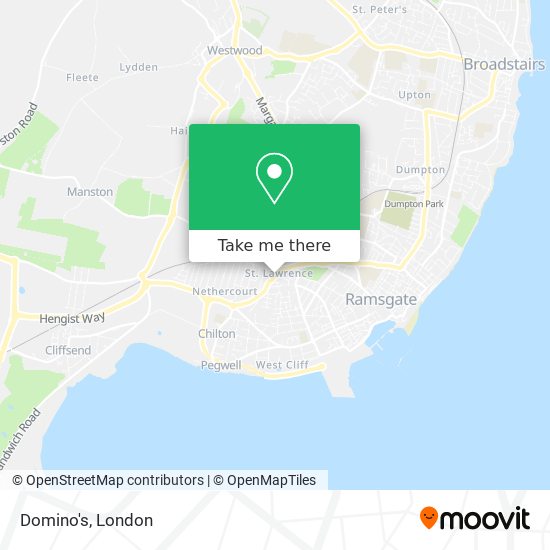 Domino's map