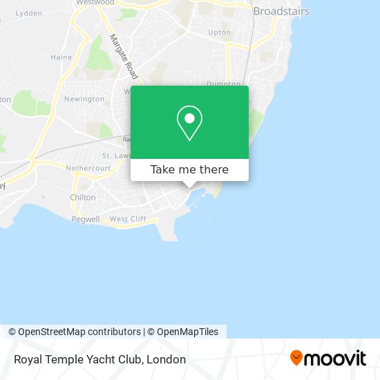 Royal Temple Yacht Club map