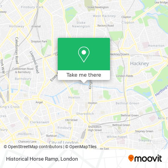 Historical Horse Ramp map