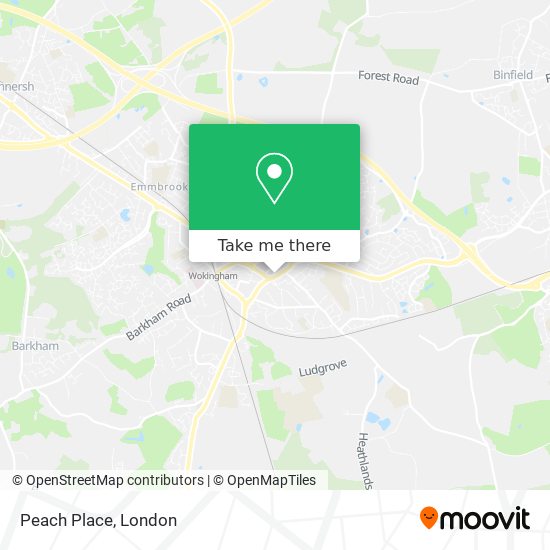 Peach Place map