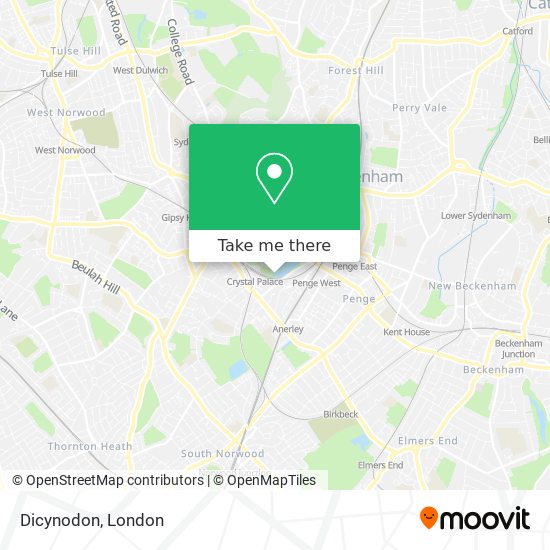 Dicynodon map
