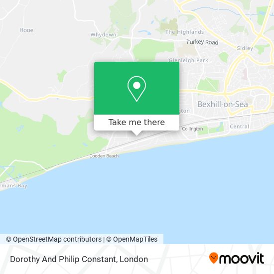 Dorothy And Philip Constant map