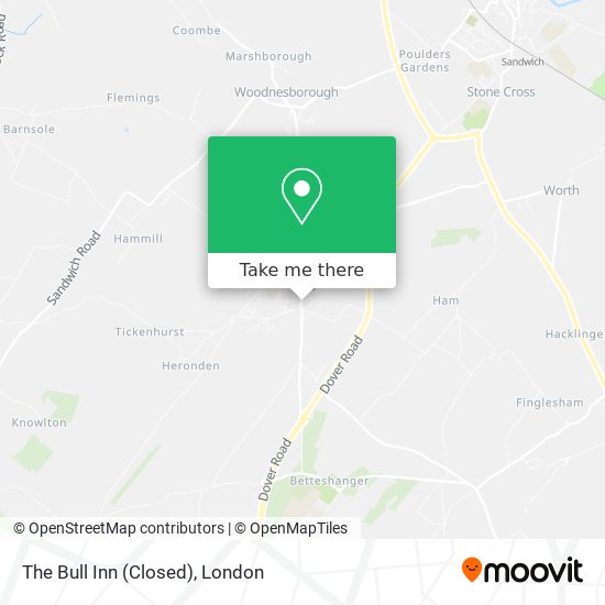 The Bull Inn (Closed) map
