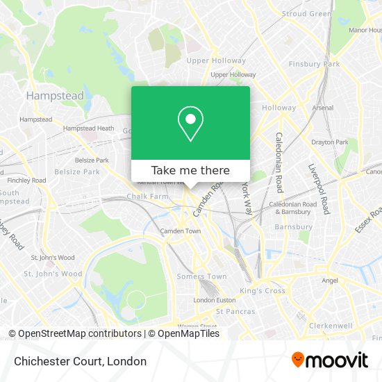 Chichester Court map