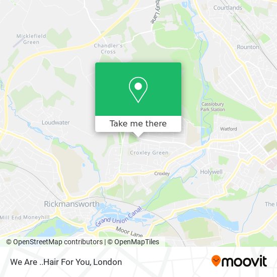 We Are ..Hair For You map