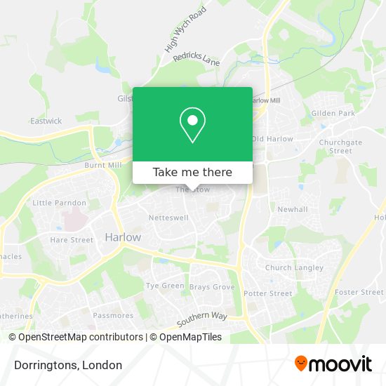 Dorringtons map